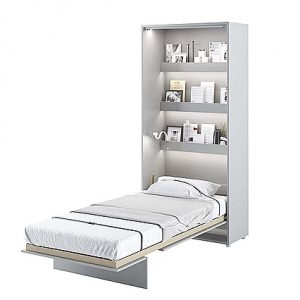 Шкаф кровать для подростка с полками и подсветкой BED CONCEPT 03
