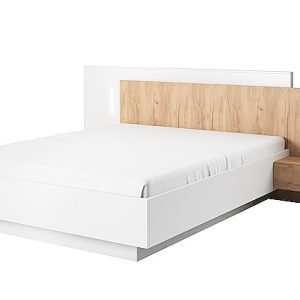 Двуспальная парящая кровать в спальню 3D